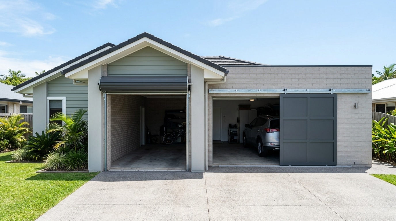 Side Sliding Garage Door Cost